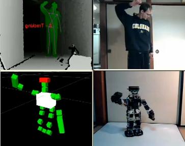 Kinect Teleoperated Robot