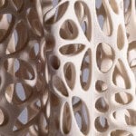 Monocoque 2 uses a 3D printing technique that allows parts to be made from multiple materials in a single build.