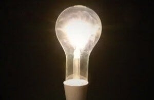 The LIFX smartbulb allows users to control home lighting with their smartphone.