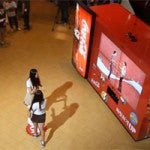 All it took for this vending machine to get humans to perform tricks was a Kinect device.