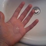 Triclosan, the antibacterial and antifungal agent in liquid soap and a great many other things may disrupt hormone regulation and contribute to antibiotics resistance in germs. [Source: Wikipedia]