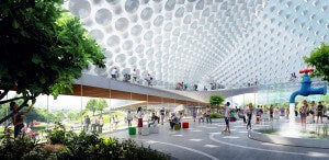 Google's New Headquarters to Be a Chrysalis of 'Glass Fabric' and Movable Office Space