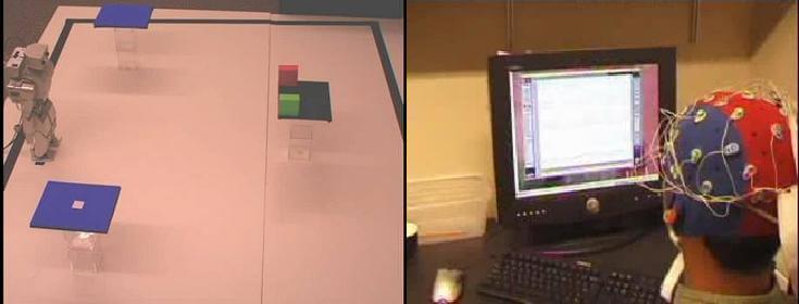Brain Controlled Robot Follows Mental Commands (Video)