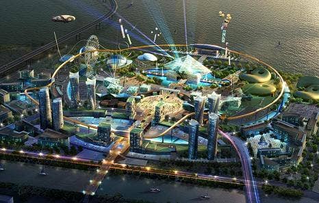 robot land theme park