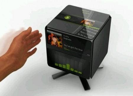 gesture cube concept