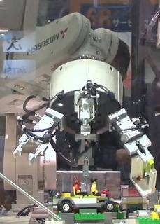 mitsubishi smallest robot arm