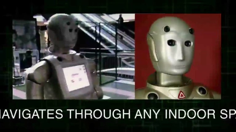 Robot Guide Premiers in Shopping Mall in Spain (video)