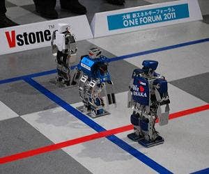 Robot marathon kicks off