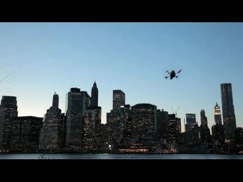 Parrot’s AR Drone Shows Off Its Skills in New York City (video)