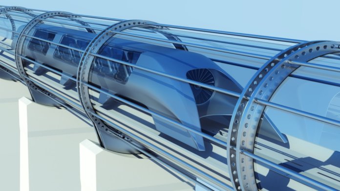 hyperloop-monorail-futuristic-train-tunnel-3d-illustration