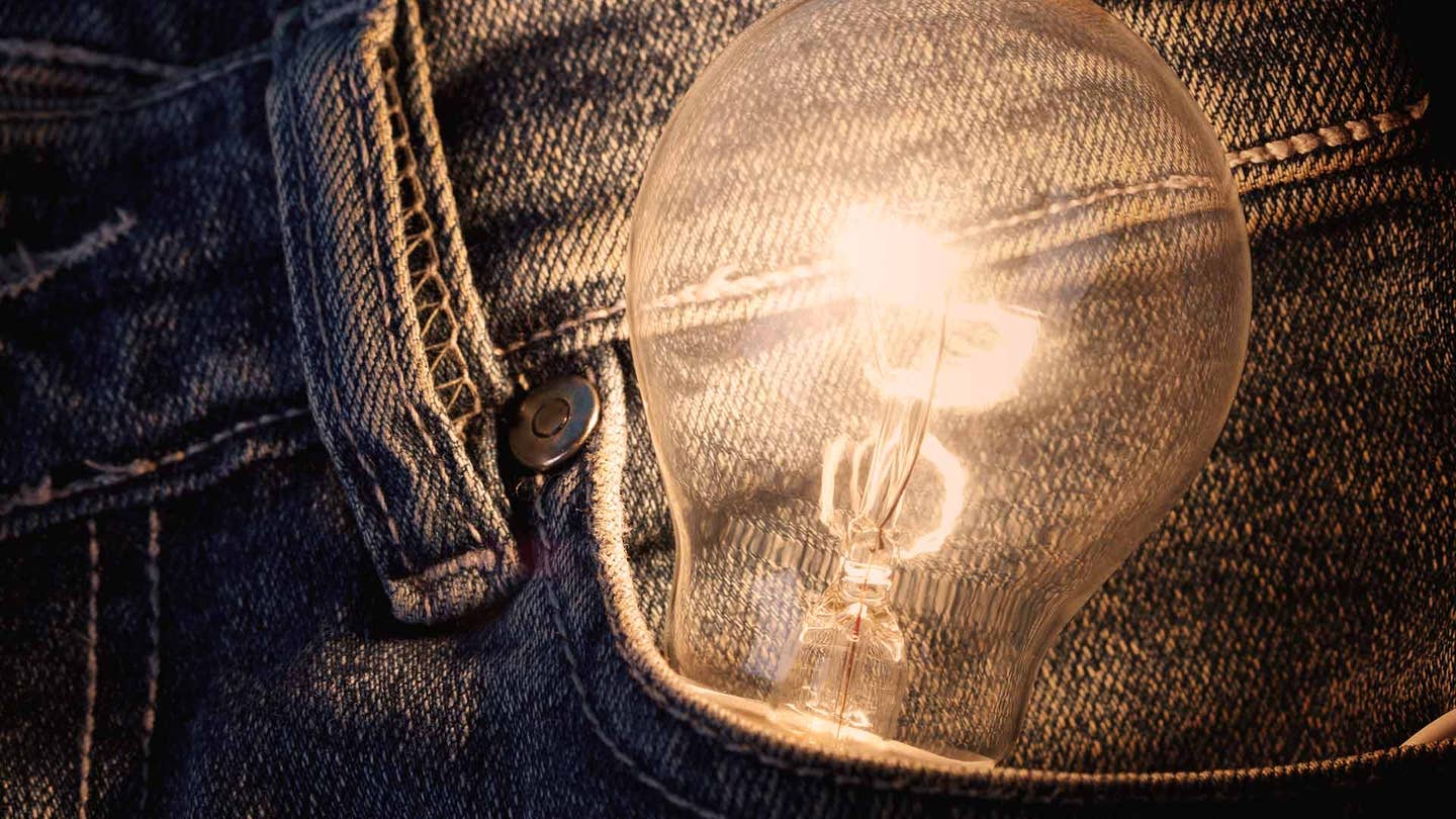 startup lamp concept idea