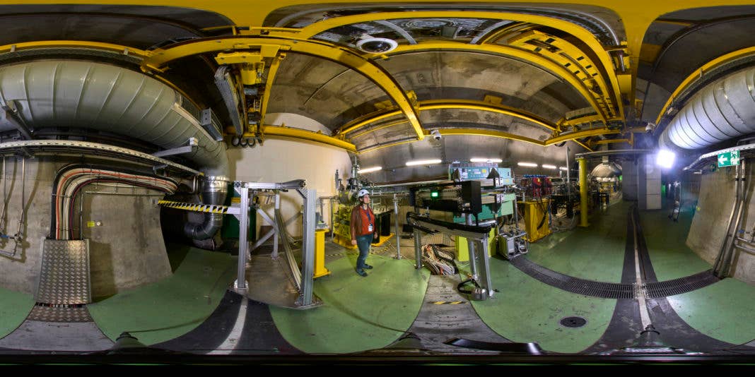 CERN 360 shot of AWAKE