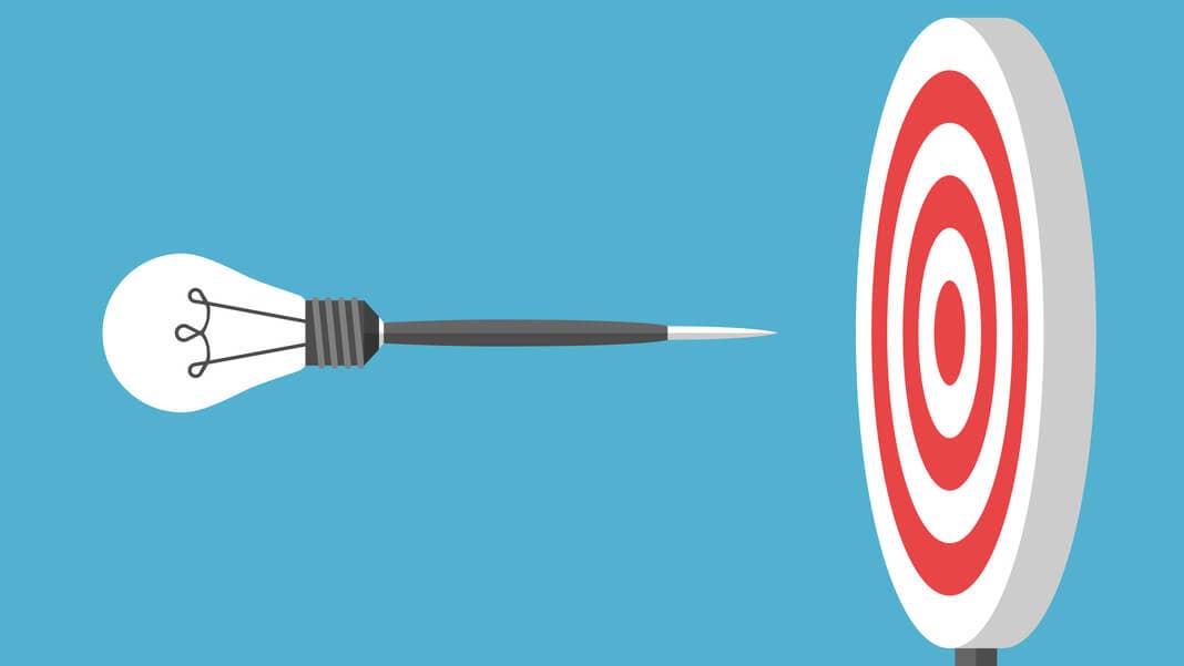 lightbulb dart flying target