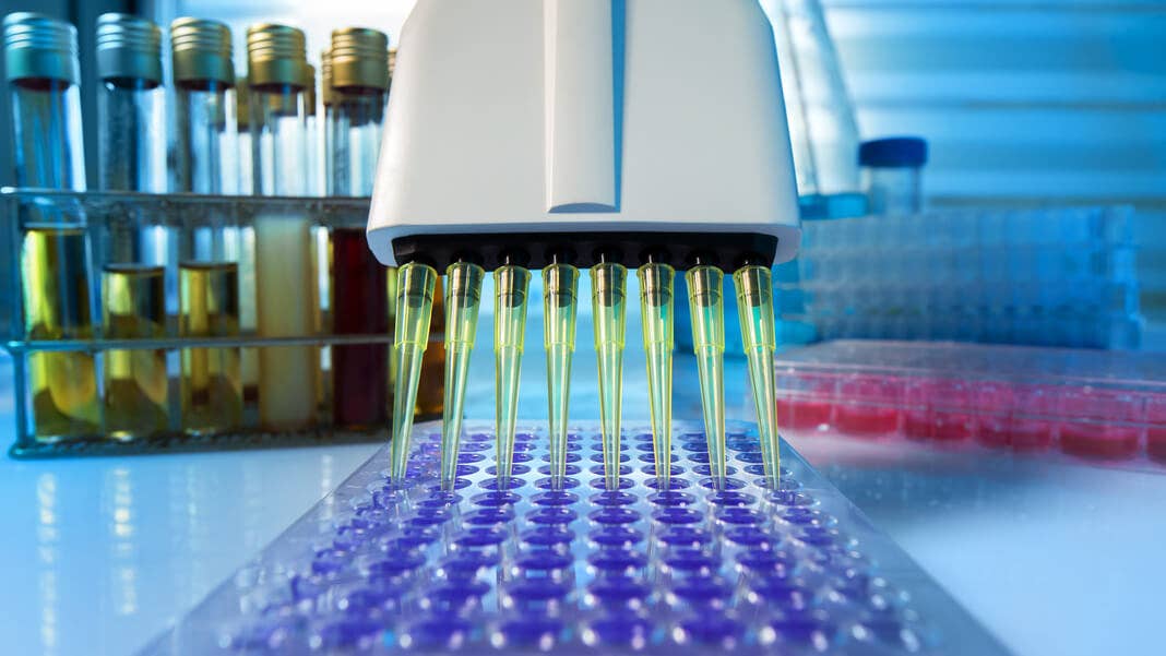 science laboratory pipettes