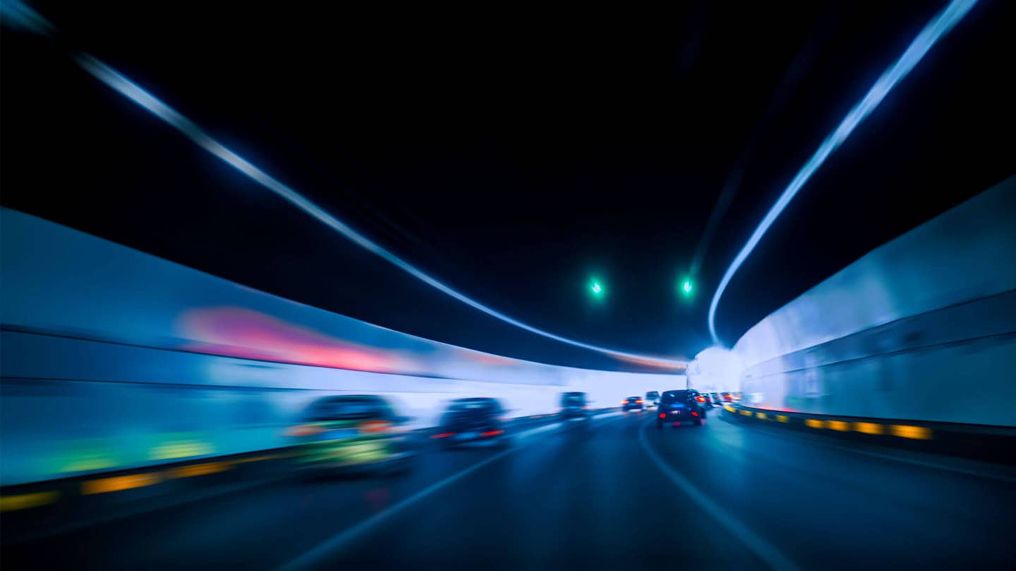 autonomous self driving cars in tunnel future