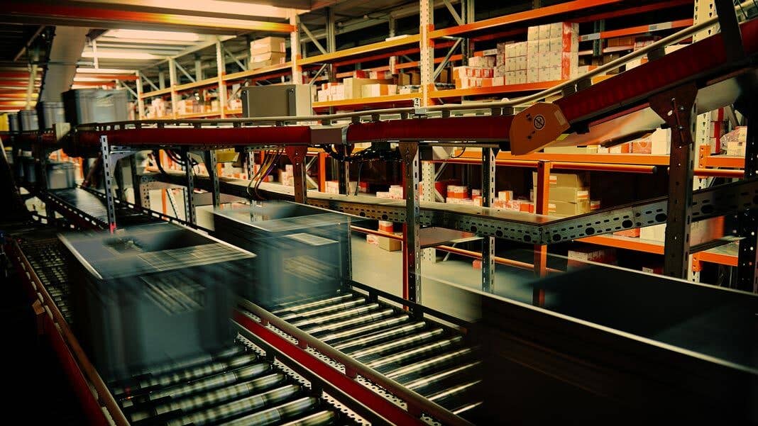 automated moving warehouse boxes