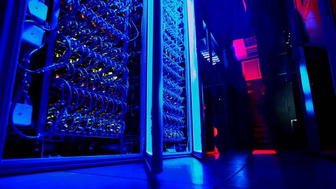 exascale supercomputer storage room computing