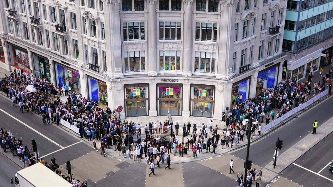 Microsoft London flagship store Computing