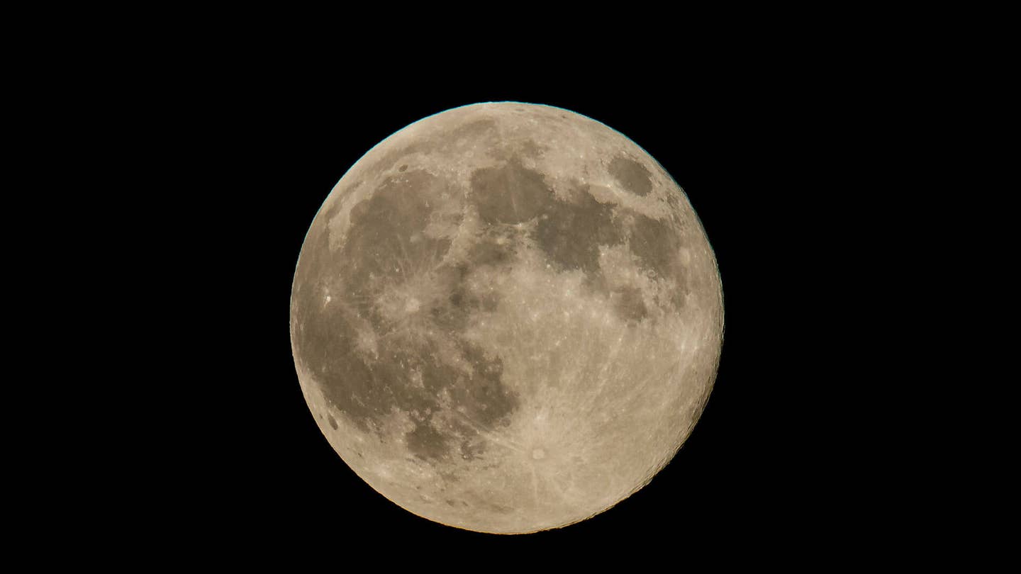NASA super moon space