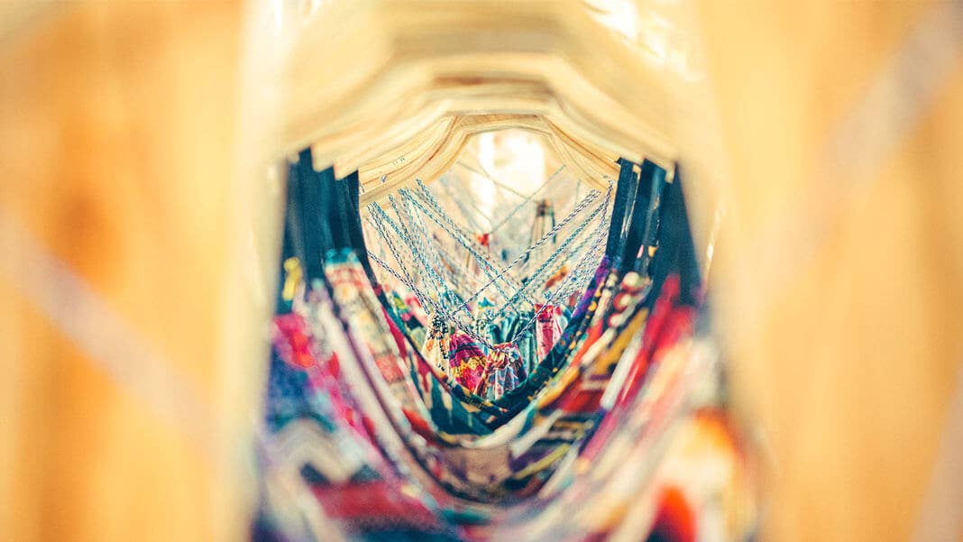 hangers with clothes artificial intelligence fashion