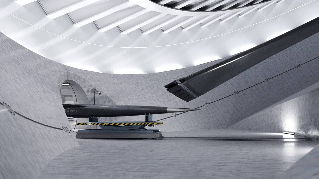 SpinLaunch rocket centrifuge space tech