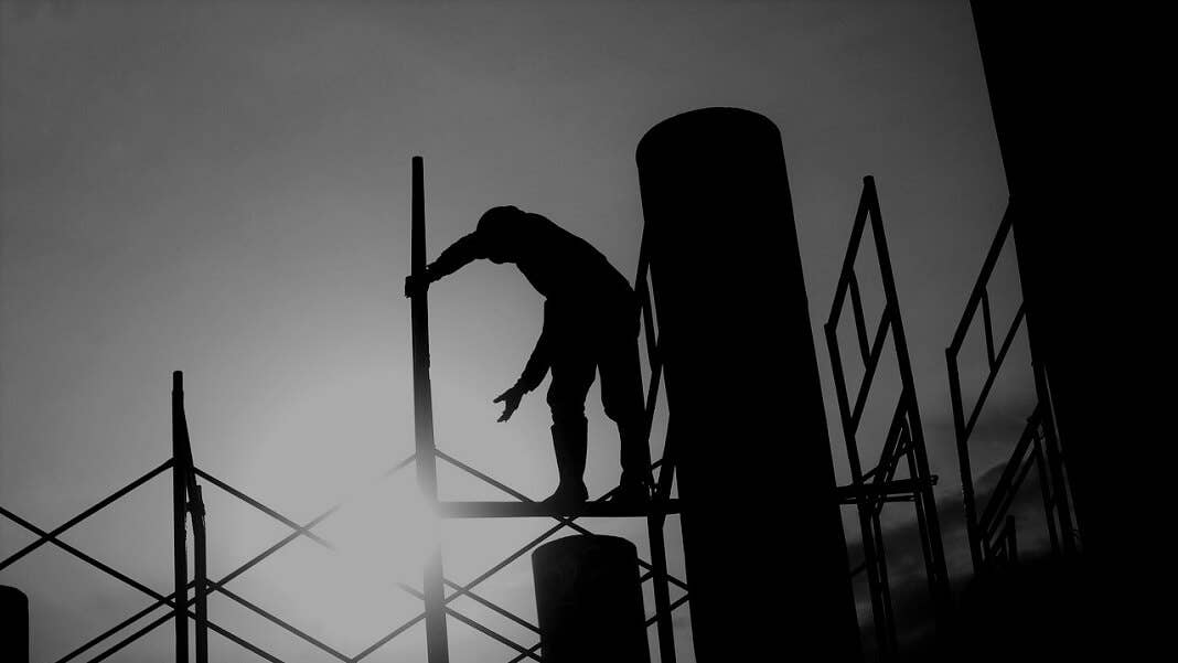 moral economy laborer at sunset