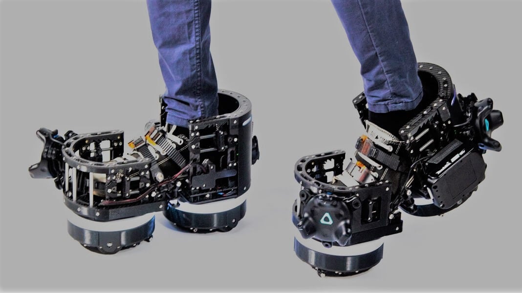 These Robotic Virtual Reality Boots Make It Feel Like You’re Walking ...