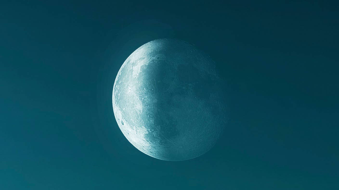 tech stories half moon green dark sky