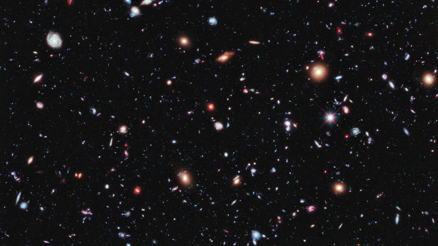 space astronomy hubble xtreme deep field galaxies