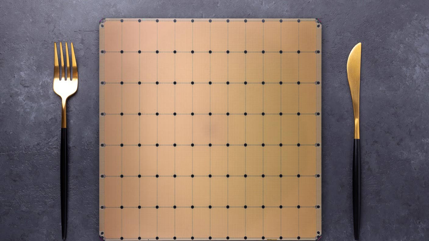 cerebras wafer-scale engine 2 fork and knife