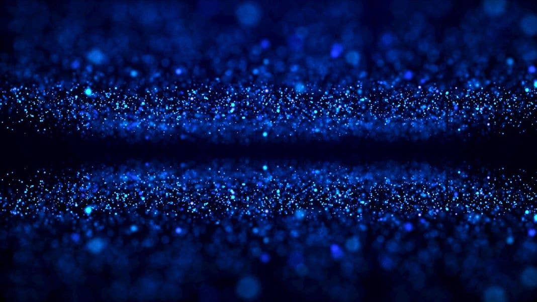 CERN origin of the universe blue particles