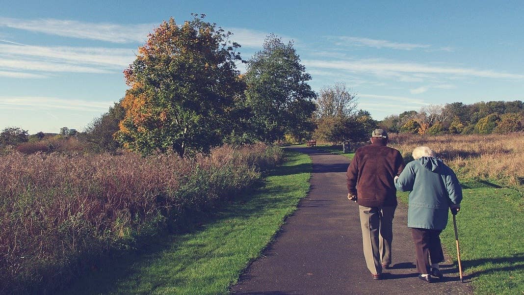 aging anti-aging longevity old couple