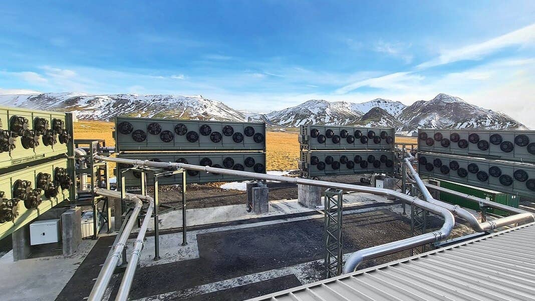 carbon capture plant CO2 DAC