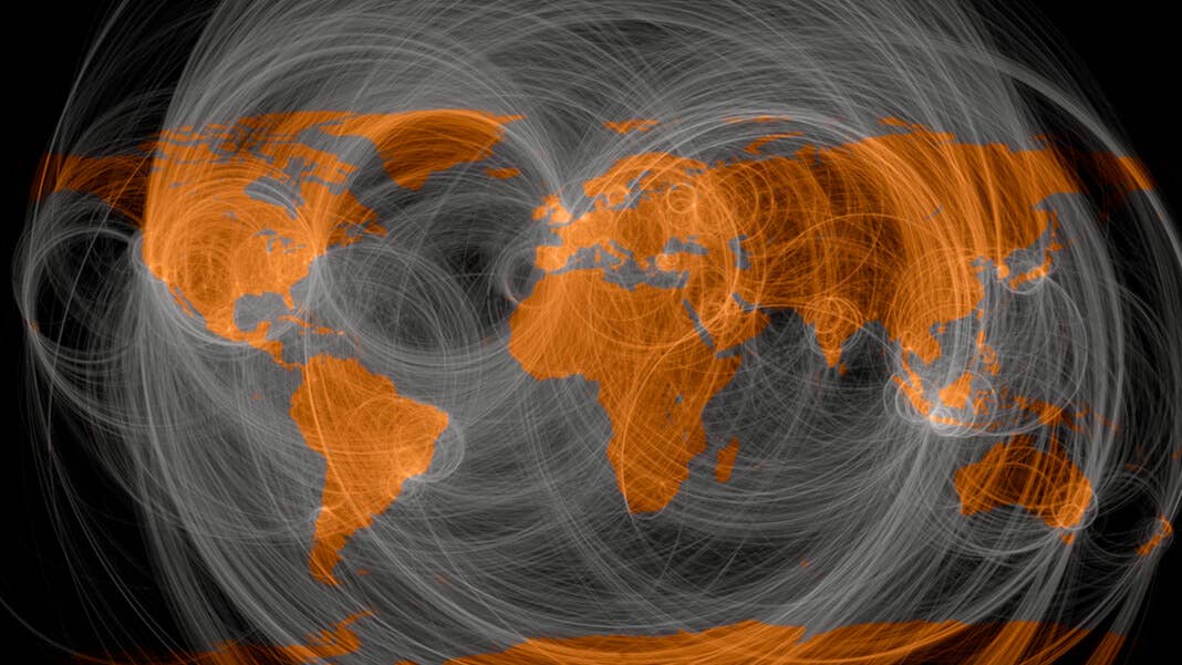 trust internet decentralized twitter users messaging world map