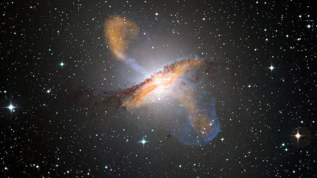 black holes space galaxy milky way stars