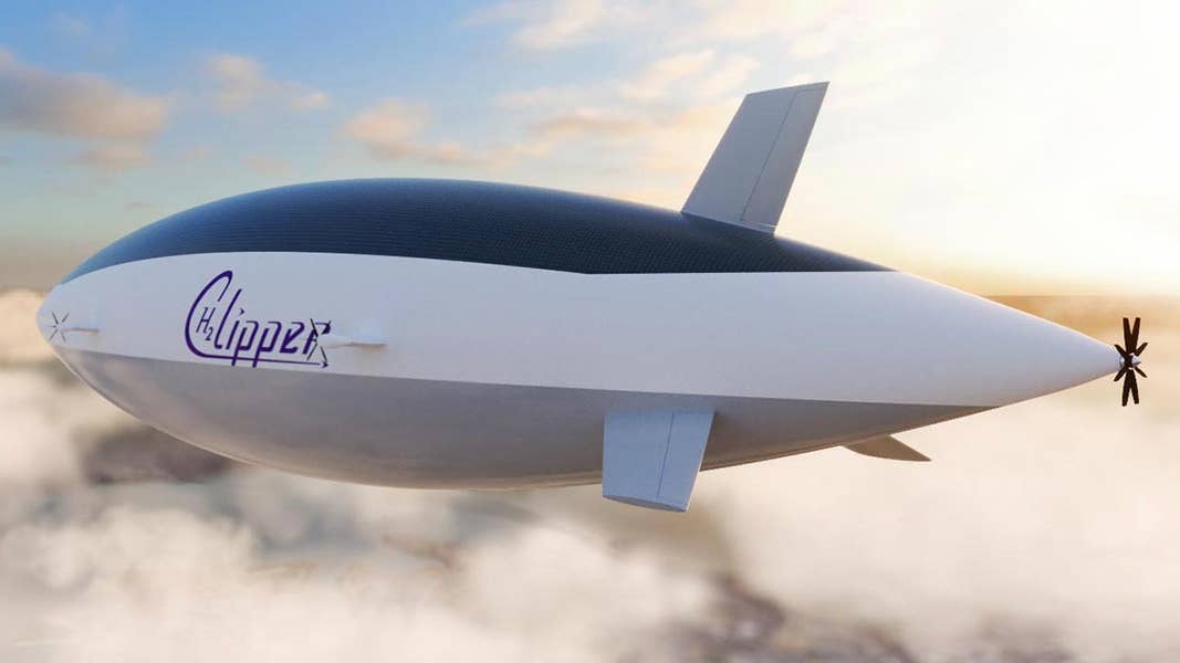 clipper airship transport hydrogen