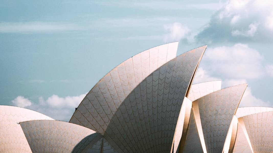 tech stories sydney opera house architecture blue sky