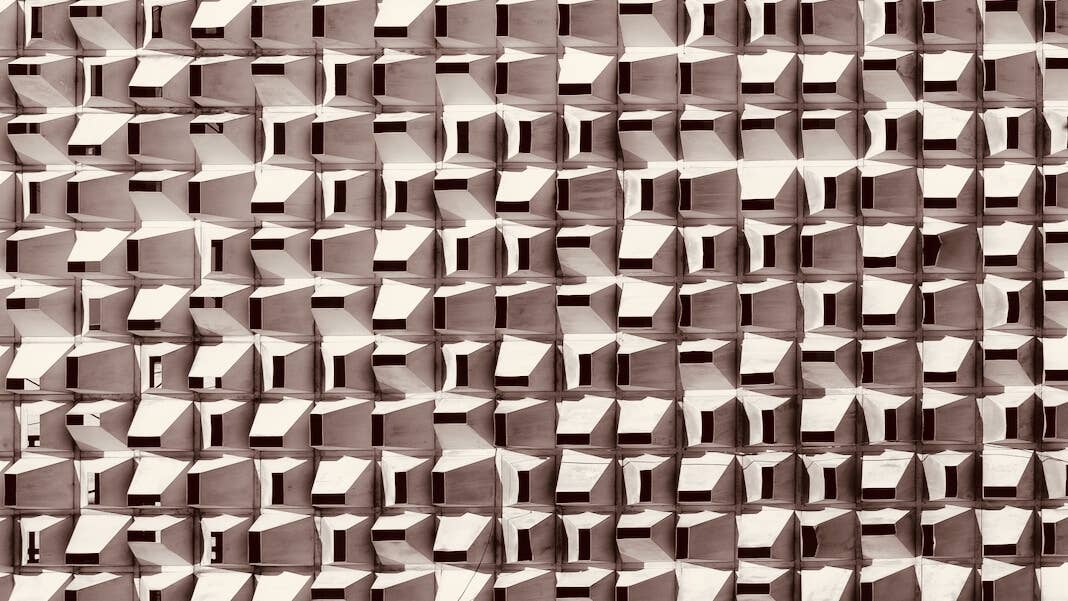 tech stories architectural texture repeating geometry