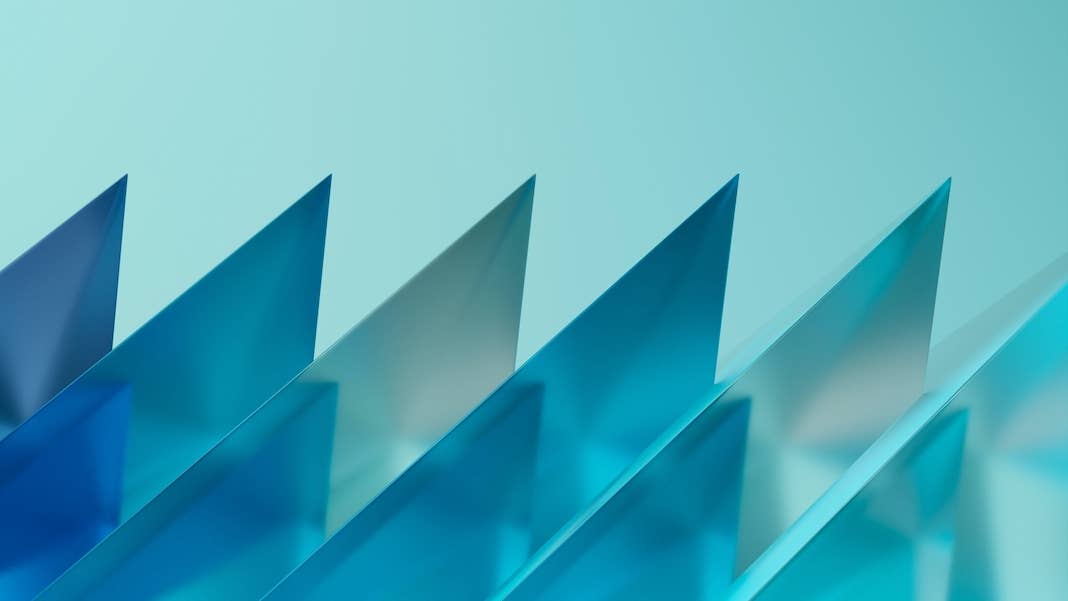 tech stories architectural range angular blue sky