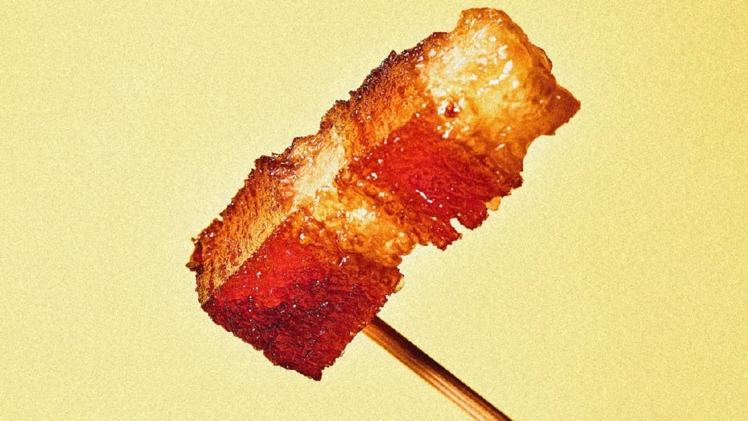 Lypid plant-based fat pork belly