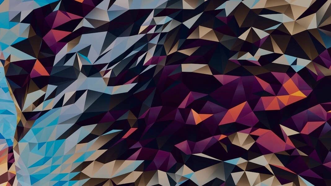 tech stories polygons digital art