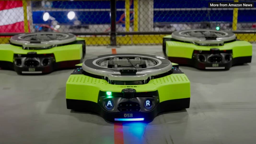 amazon warehouse automation sequoia