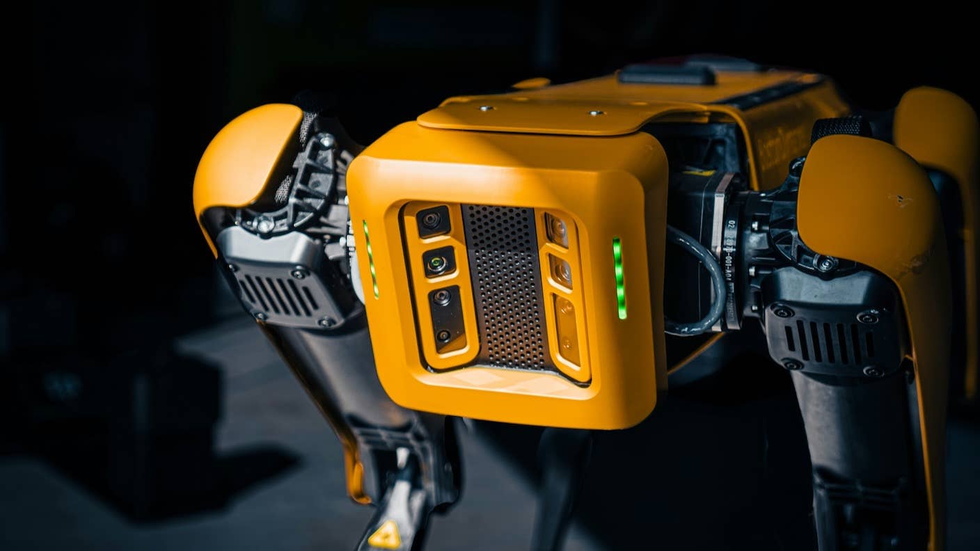 This Week’s Awesome Tech Stories From Around the Web (Through February 22) Close-up of a Boston Dynamics spot robot