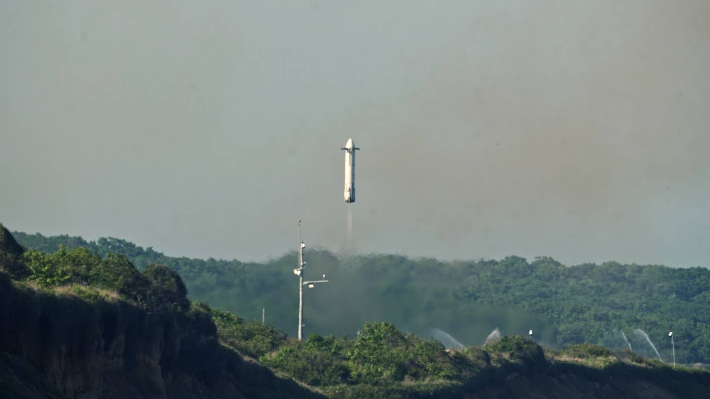 Honda tests a new reusable rocket in Hokkaido, Japan.
