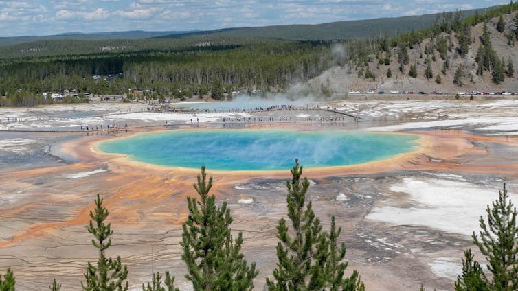 Grand Prismatic Spring, Yellowstone National Park