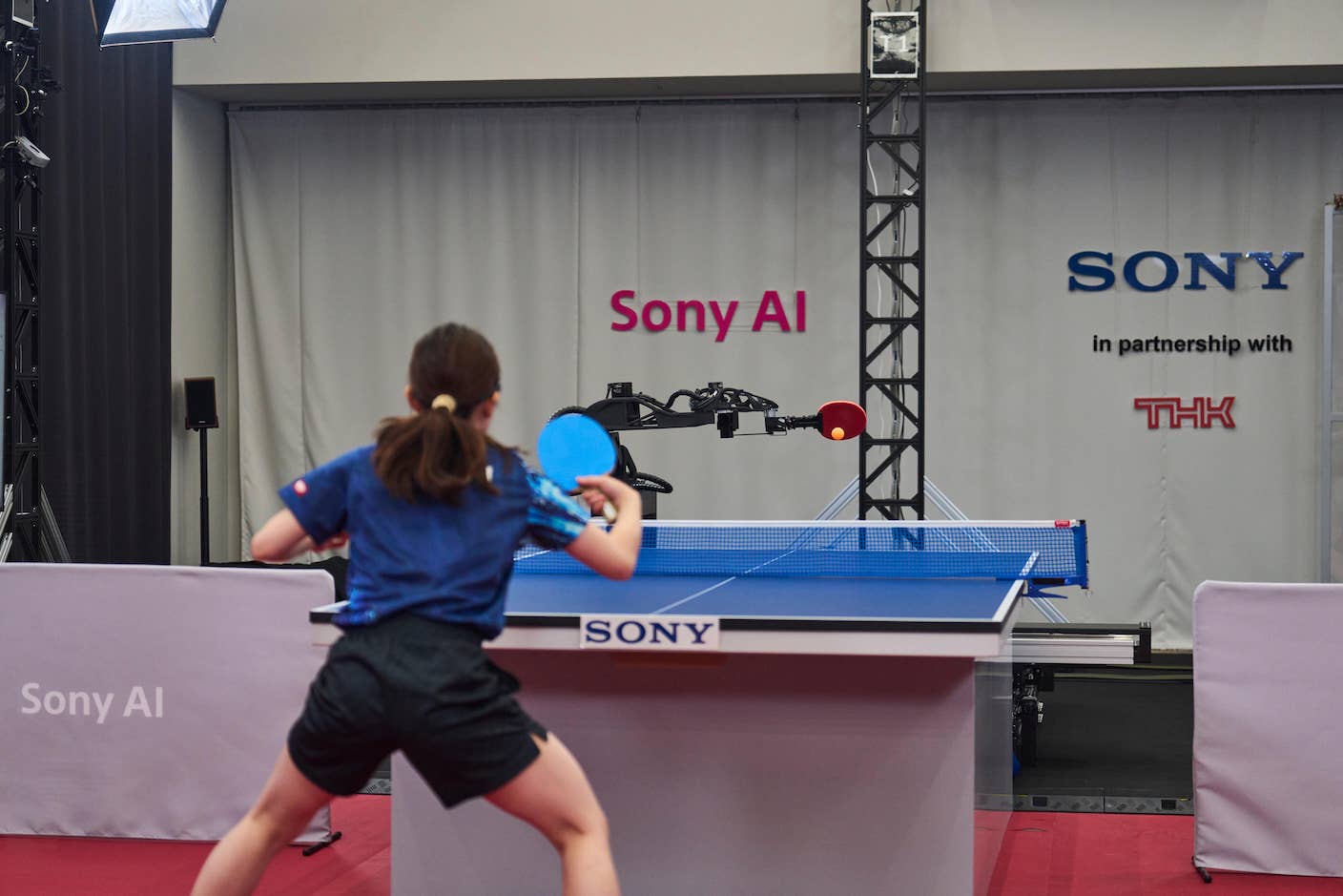Sony’s Table-Tennis Robot Beat Elite Human Players With Unorthodox Moves An elite table tennis player takes on Sony's ping-pong playing Ace robot.