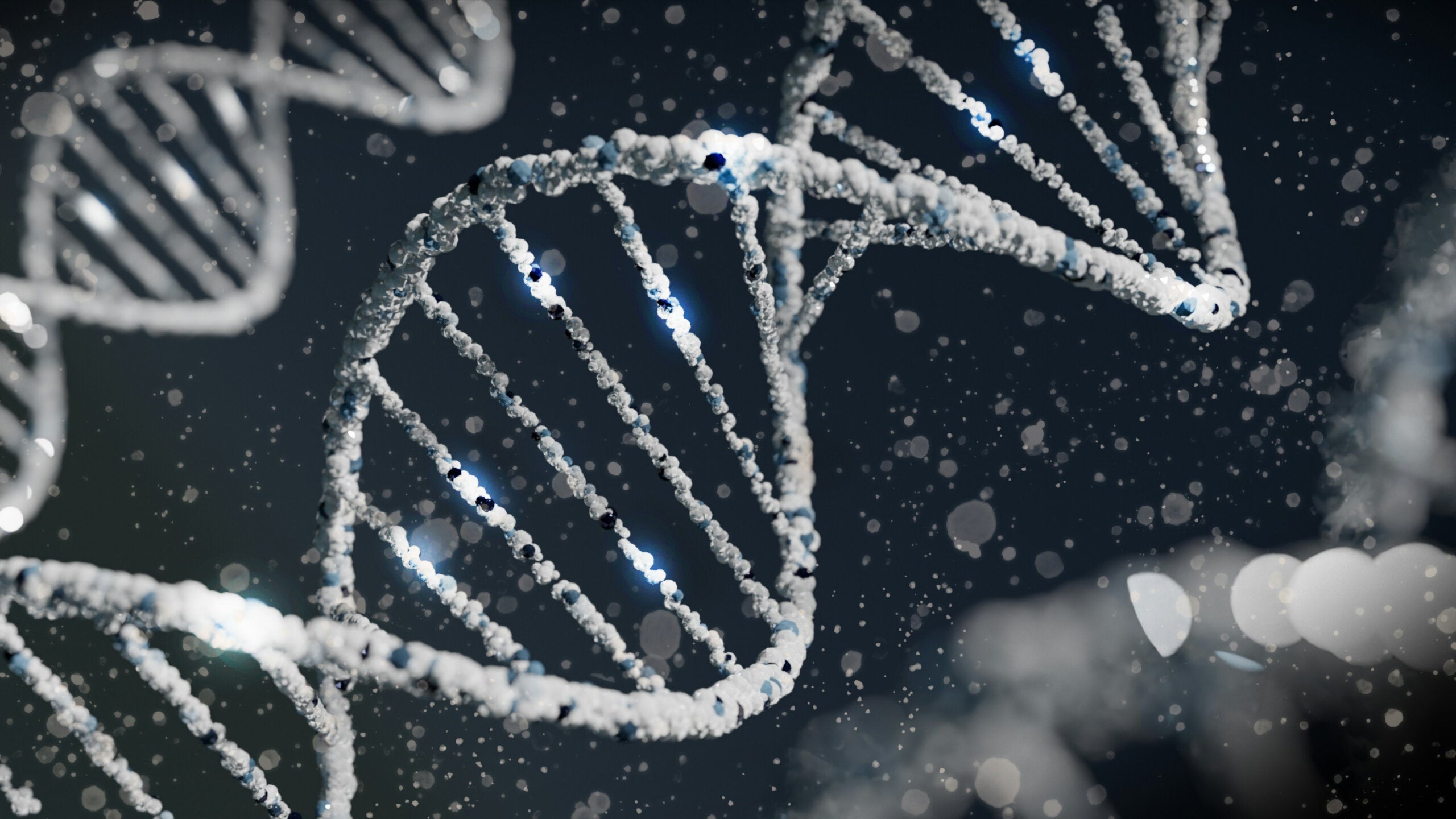 Illustration of DNA strands