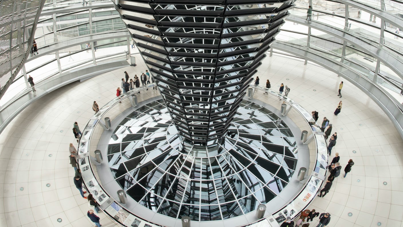 The Reichstag in Berlin