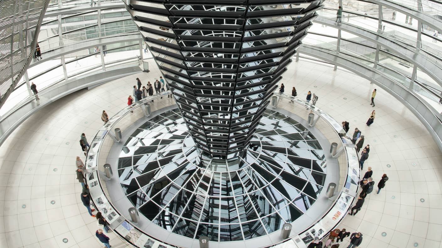 The Reichstag in Berlin