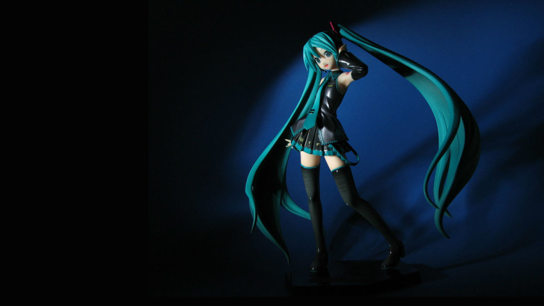 hatsune miku rock figure